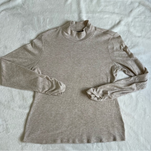 RW&CO. Sweaters - RW&Co Beige Mock Neck Sweater